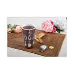 Thermoguard Insulated Paper Hot Cups, 20 oz, Steam Print Design, 600/Carton