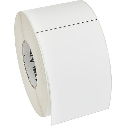 Zebra Z-Perform 2000T Paper Thermal Transfer Label, 6"(L) x 4"(W), White (10000281)
