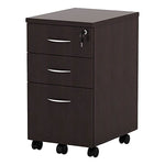 Alera Valencia Mobile Box Pedestal File, 15 7/8" x 20 1/2" x 28 3/8", Espresso