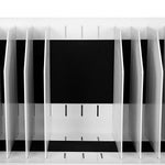 Luxor 32-Unit USB-C Open Charging Cart, White Powder-Coated Steel (CHMC006)