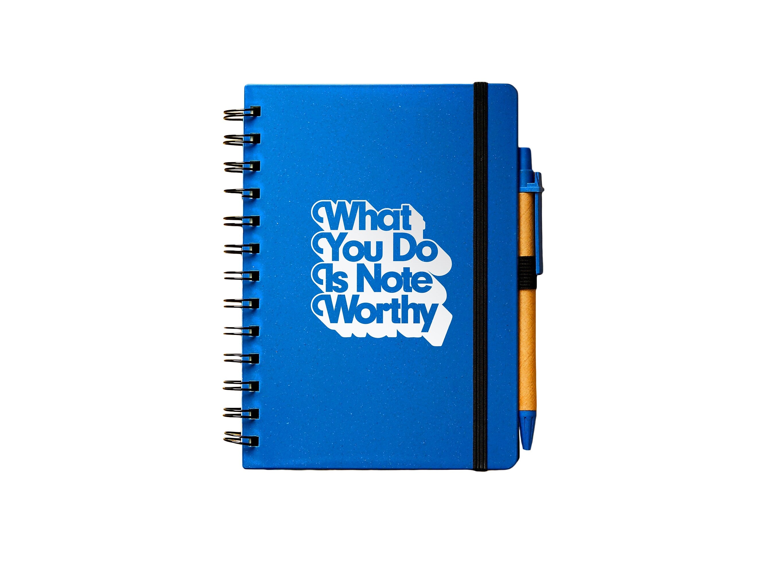 Baudville Journal, Wide-Ruled, Blue/White, 70 Pages, 5/Pack (1396063P531)