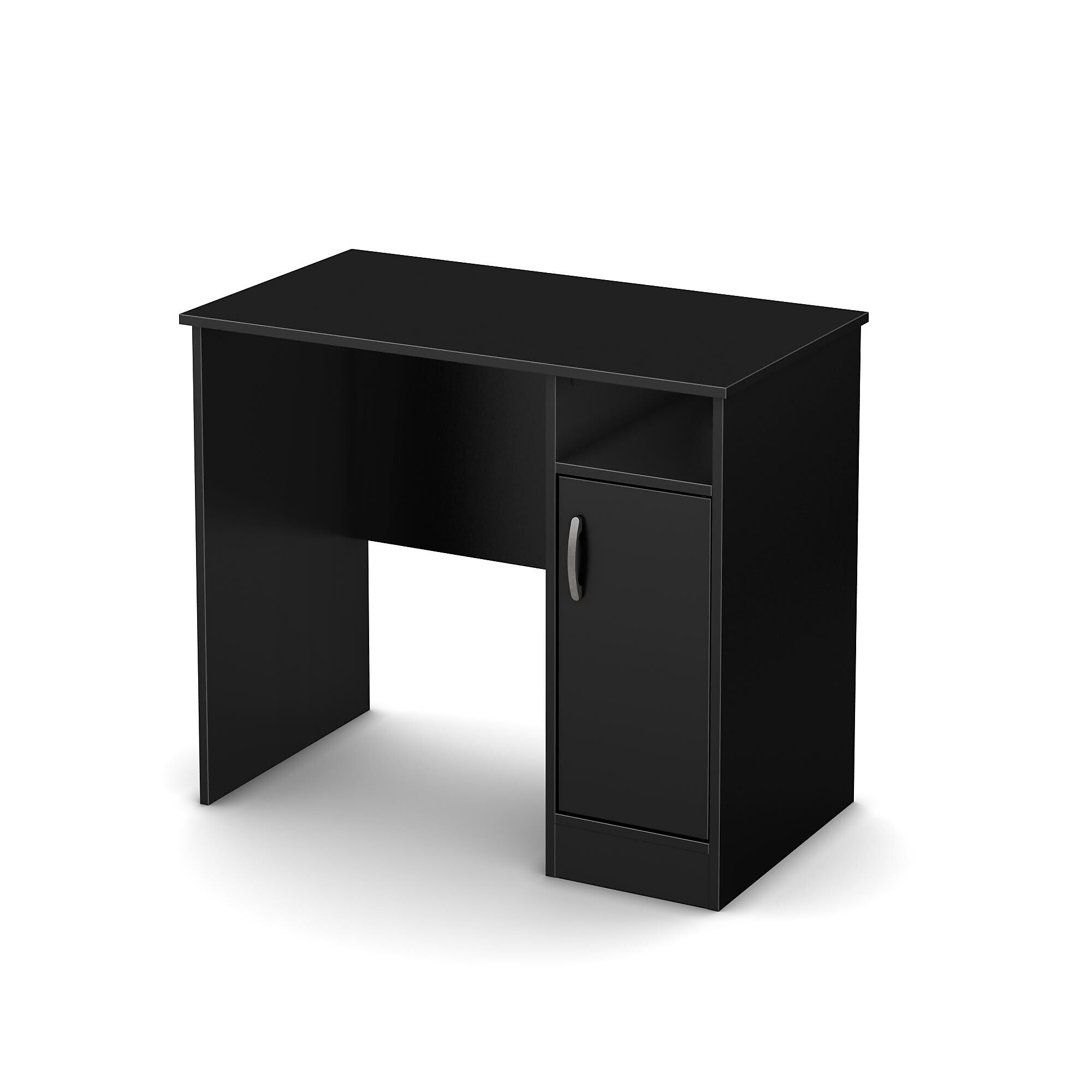 South Shore Axess 34"W Small Desk, Pure Black (7270075)