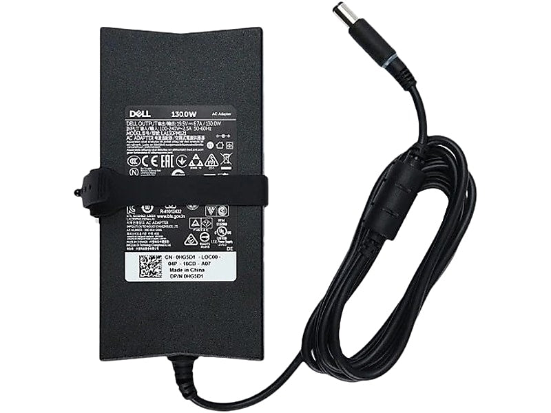 Dell 130W AC Adapter, Black (492-BBGP)