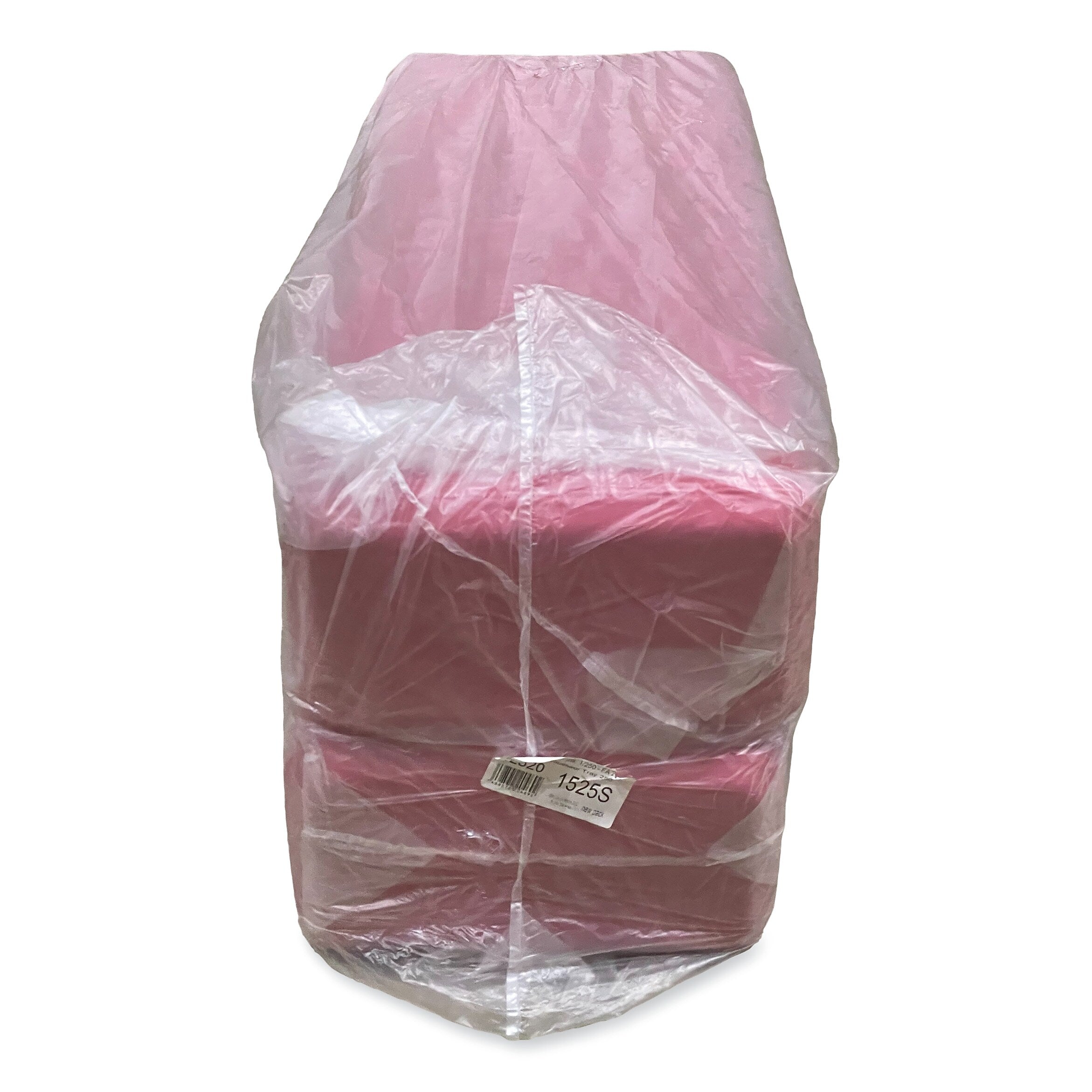 GEN Meat Trays, #1525, 14.5 x 8 x 0.75, Pink, 250/Carton