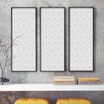 York Wallcoverings Stripped Hexagon Peel and Stick Wallpaper (RMK10705WP)