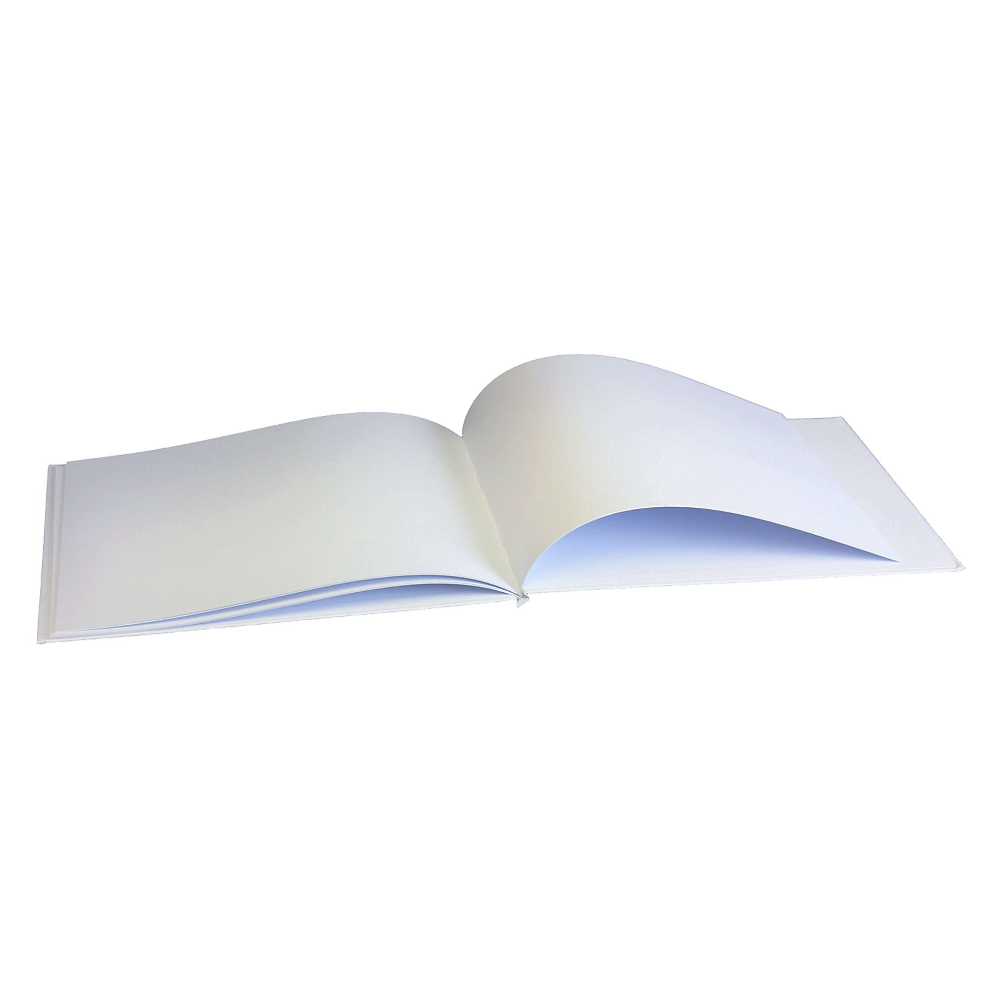 Flipside 8" x 6" Hardcover Blank Book, 14 Sheets/Book, 24 Books/Carton (BK424)