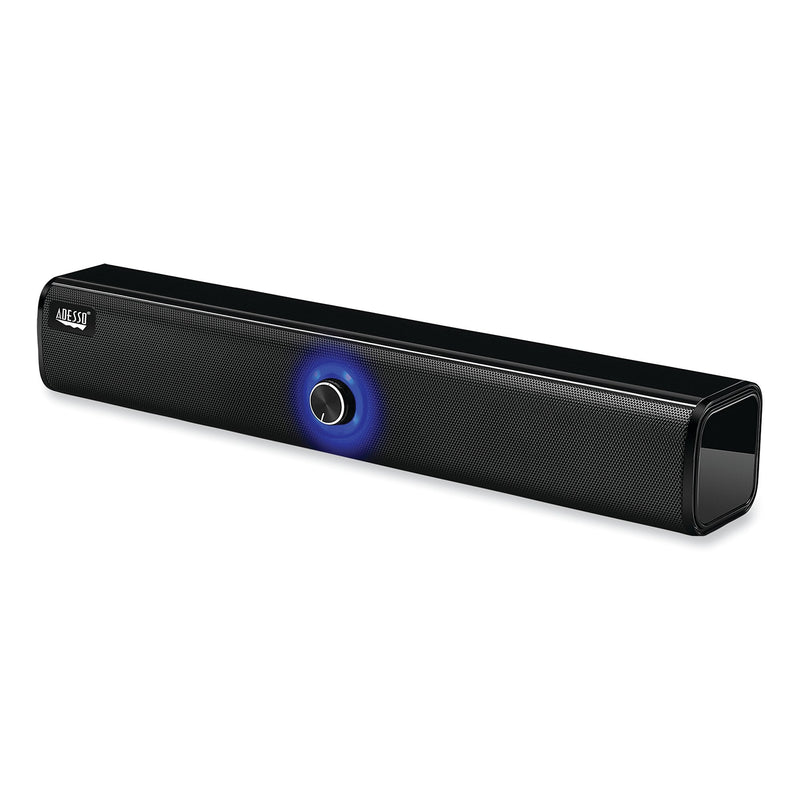 Adesso Wireless Multimedia Soundbar Speaker 20W Xtream S6, Black (ADEXTREAMS6)