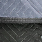 Monster Trucks HD Nonwoven Moving Blanket, Black/Gray (MT10164)
