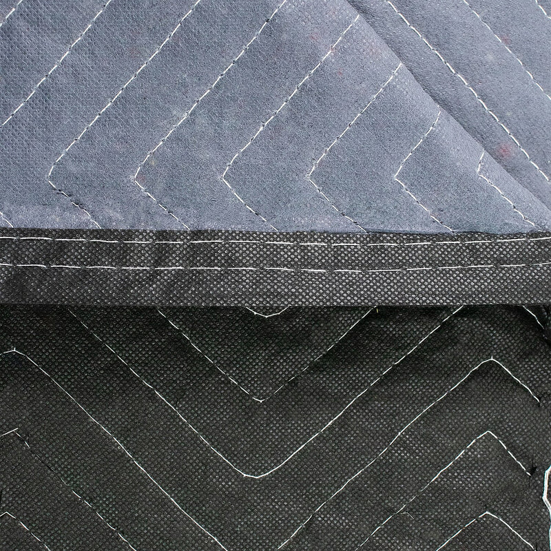 Monster Trucks HD Nonwoven Moving Blanket, Black/Gray (MT10164)