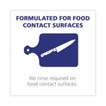 Foodservice Surface Sanitizer3, Fragrance Free, 32 oz Bottle with Spray Trigger Attached, 6/Carton