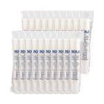 Single-Sided Poly Paper Hot Cups, 10 oz, White, 50/Sleeve, 20 Sleeves/Carton