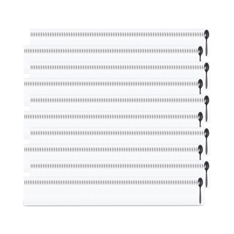 Reliance Mediumweight Cutlery, Spoon, Plastic, Black, 1,000/Carton