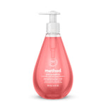 Gel Hand Wash, Pink Grapefruit Scent, 12 oz, 6/Carton
