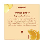Foaming Hand Wash, Orange Ginger Scent, 10 oz