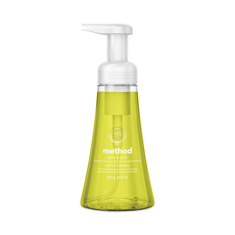 Foaming Hand Wash, Lemon Mint Scent, 10 oz