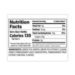 Antioxidant Super Tea, Pomegranate Honey Green Tea, 12 oz Bottles, 6/Carton