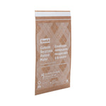 Curbside Recyclable Padded Mailer, #5, Bubble Cushion, Self-Adhesive Closure, 12 x 17.25, Natural Kraft, 100/Carton