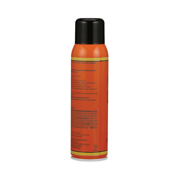 Spray Adhesive, 14 oz, Dries Clear