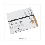 Basic-Duty Economy Record Storage Boxes, Letter/legal Files, 12" X 15" X 10", White, 10/carton