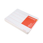 Lap/Learning Dry-Erase Board, Manuscript Penmanship Ruled, 11.75" x 8.75", White Surface, 6/Pack