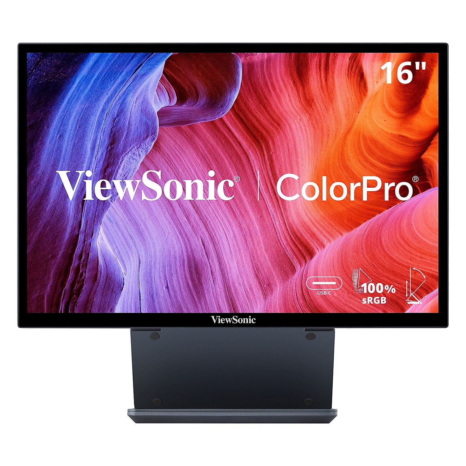 ViewSonic ColorPro 16" 75Hz LED Monitor, Black (VP1656)