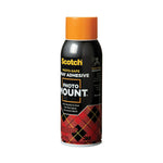 Photo Mount Spray Adhesive, 10.25 Oz, Dries Clear