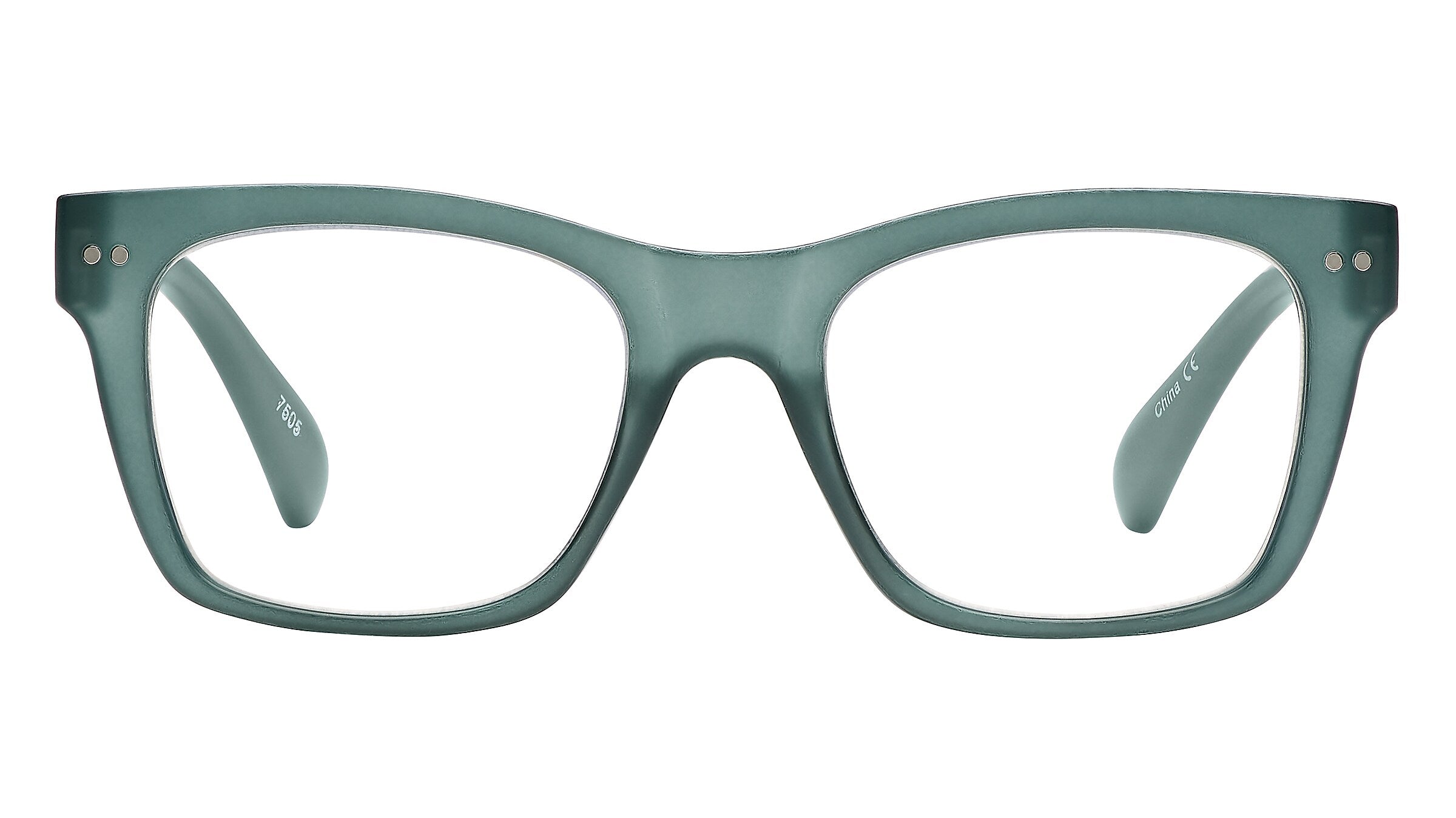 SAV VK Couture Blue Light +2.75 Reading Glasses, Matte Teal (EVKB13)