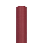 JAM Paper Short Mini Roll Wrapping Paper, 26.3 sq. ft., Burgundy Maroon, 2/Pack(277013522263a)