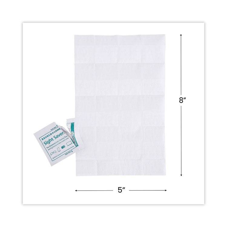 Sight Savers Pre-Moistened Anti-Fog Tissues With Silicone, 8 X 5, 100/box