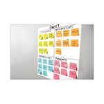 Self-Stick Wall Pad, Unruled, 20 x 23, White, 20 Sheets/Pad, 2 Pads/Pack, 2 Packs/Carton