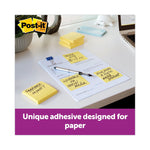 Original Recycled Note Pad Cabinet Pack, 3" x 3", Canary Yellow, 75 Sheets/Pad, 24 Pads/Pack