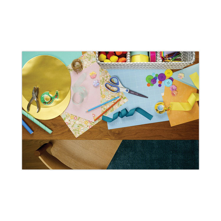 Double-Sided Removable Tape In Handheld Dispenser, 1" Core, 0.75" X 33.33 Ft, Clear