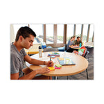 Pads in Energy Boost Collection Colors, Note Ruled, 5" x 8", 45 Sheets/Pad, 4 Pads/Pack