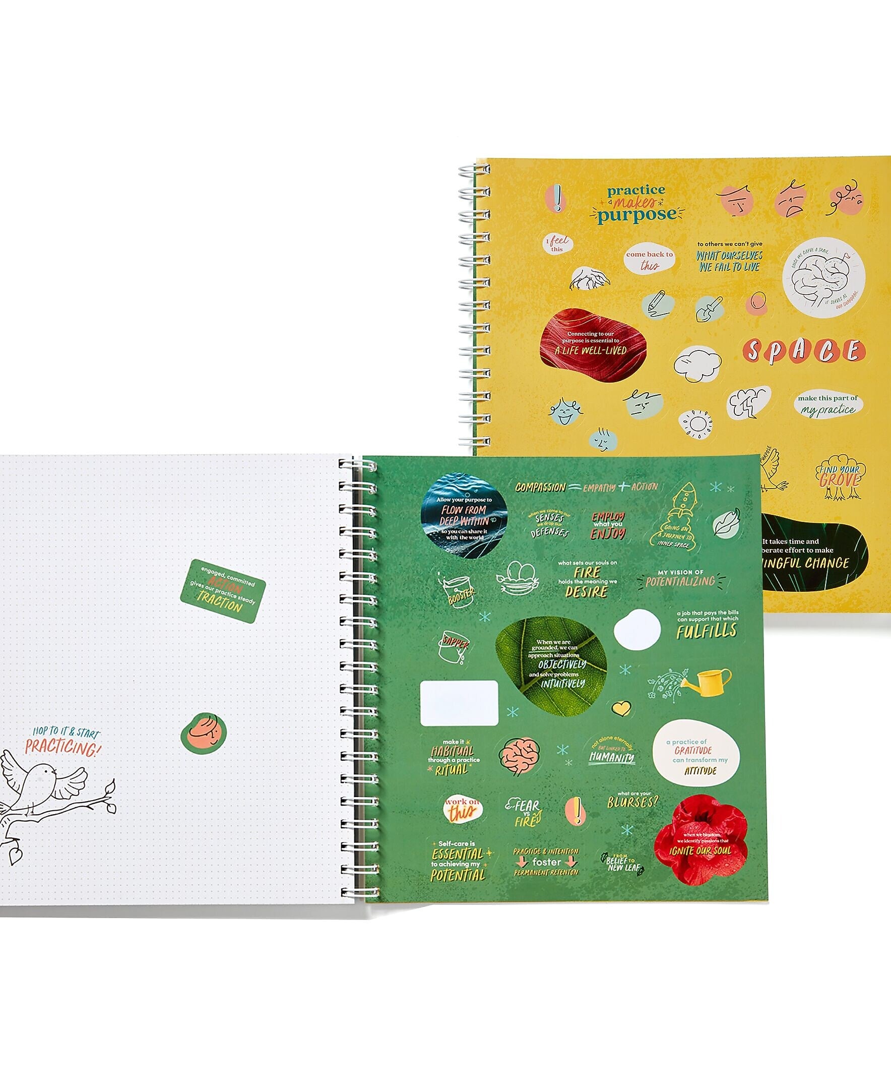 Lifelines Practice Makes Purpose Guided Journal, Multicolor, 180 Pages (17-1101)