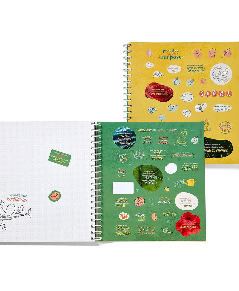 Lifelines Practice Makes Purpose Guided Journal, Multicolor, 180 Pages (17-1101)