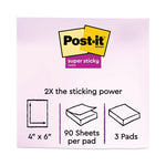 Pads in Playful Primary Collection Colors, Note Ruled, 4" x 6", 90 Sheets/Pad, 3 Pads/Pack