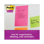 Pads in Supernova Neon Collection Colors, Note Ruled, 4" x 6", 90 Sheets/Pad, 3 Pads/Pack
