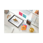 Pads in Supernova Neon Collection Colors, Note Ruled, 4" x 4", 90 Sheets/Pad, 6 Pads/Pack