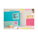 Pads in Supernova Neon Collection Colors, Note Ruled, 4" x 4", 90 Sheets/Pad, 6 Pads/Pack
