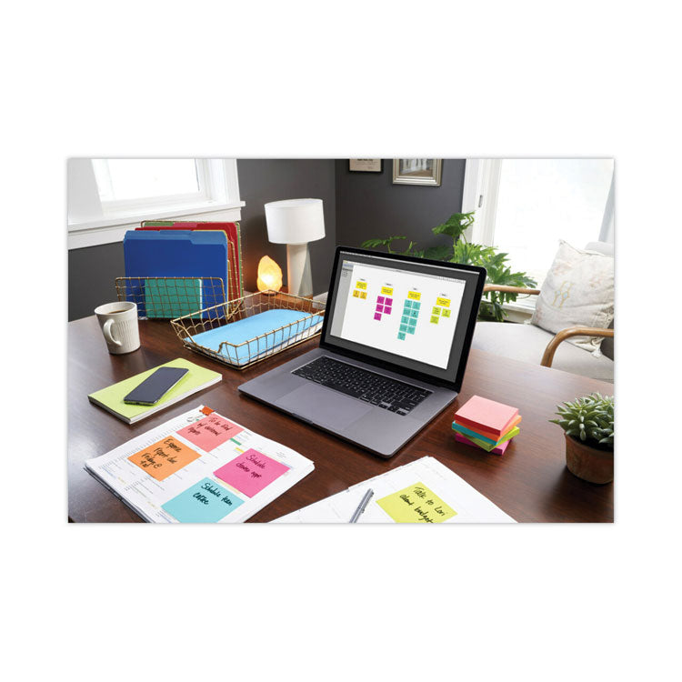 Original Pads in Poptimistic Colors, Value Pack, 1.38" x 1.88", 100 Sheets/Pad, 24 Pads/Pack