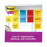 Pads in Playful Primary Collection Colors, 3" x 3", 90 Sheets/Pad, 12 Pads/Pack