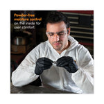 G10 Kraken Grip Nitrile Gloves, Powder-Free, X-Large, 6 mil Thick, 9.5" Long, Black, 90/Box, 10 Boxes/Carton