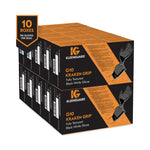 G10 Kraken Grip Nitrile Gloves, Powder-Free, XX-Large, 6 mil Thick, 9.5" Long, Black, 90/Box, 10 Boxes/Carton
