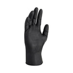 G10 Kraken Grip Nitrile Gloves, Powder-Free, Large, 6 mil Thick, 9.5" Long, Black, 100/Box, 10 Boxes/Carton