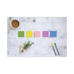 Original Pads in Floral Fantasy Collection Colors, Value Pack, 3" x 3", 100 Sheets/Pad, 14 Pads/Pack