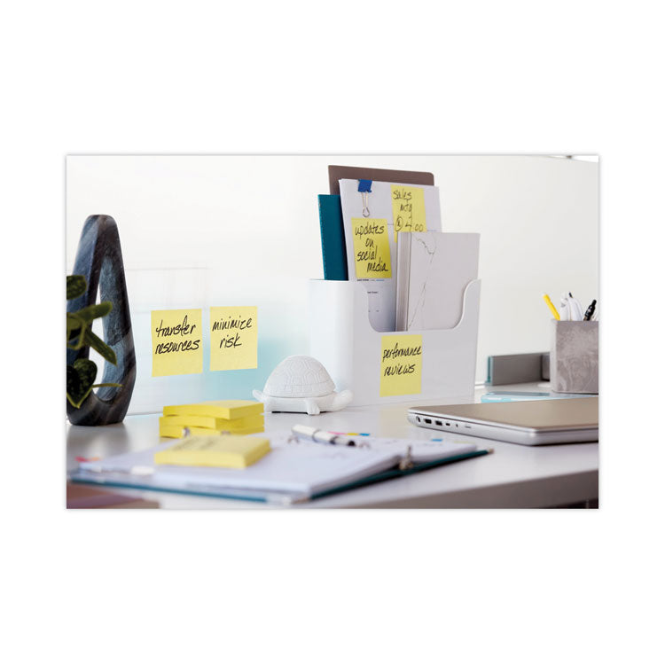Pads in Canary Yellow, Cabinet Pack, 3" x 3", 90 Sheets/Pad, 24 Pads/Pack