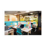 Pads in Supernova Neon Collection Colors, Cabinet Pack, 3" x 3", 70 Sheets/Pad, 24 Pads/Pack
