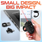 Delton P48 2.4GHz Wireless Presentation Finger Laser Pointer, Black (DLP48)