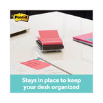 Wrap Dispenser, For 3 x 3 Pads, Black/Clear, Includes 45-Sheet Color Varies Pop-up Super Sticky Pad