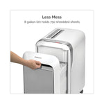 Powershred LX220 Micro-Cut Shredder, 20 Manual Sheet Capacity, White